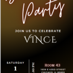 Vince’s 60th Birthday